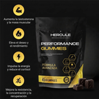 [lang:es] HERCULE Gummies Performance, sobre de 30 gummies