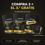 [lang:es] HERCULE Gummies Performance, compra 2 y el 3.º gratis