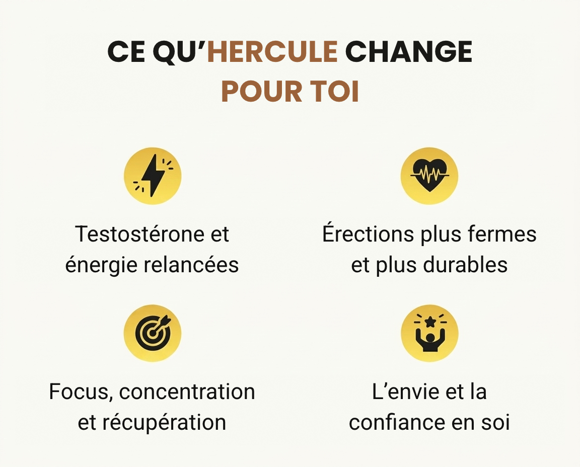 Ce qu'Hercule change pour toi