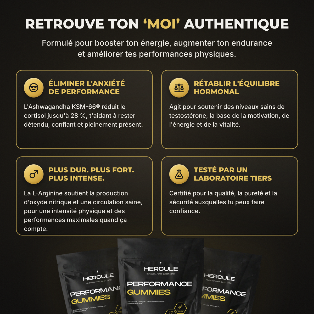 [lang:fr] HERCULE Gummies Performance, retrouve ton moi authentique