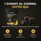 [lang:it] HERCULE Gummies Performance, 1 gummy al giorno