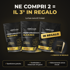 [lang:it] HERCULE Gummies Performance, ne compri 2 e il 3° è in regalo