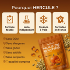 Hercule Gelules d'huile de Graines de Courge