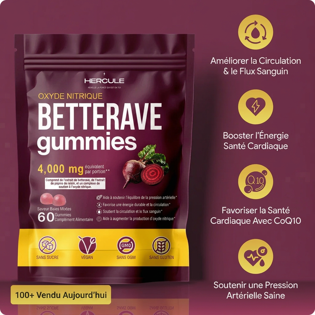Hercule Betterave Gummies Bio