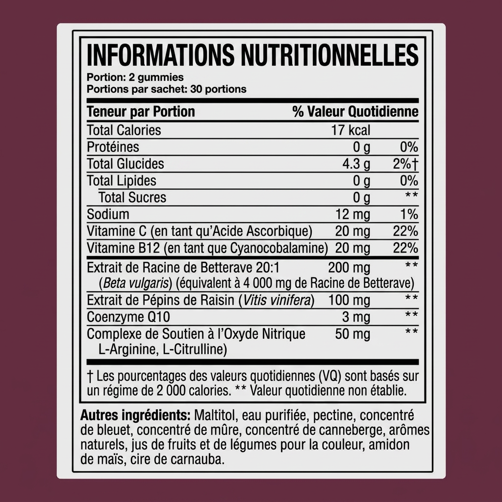 Hercule Betterave Gummies Bio